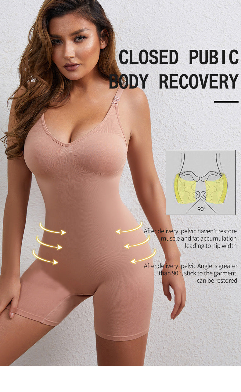 Nude – Seamless Tummy Control Shortie Bodysuit