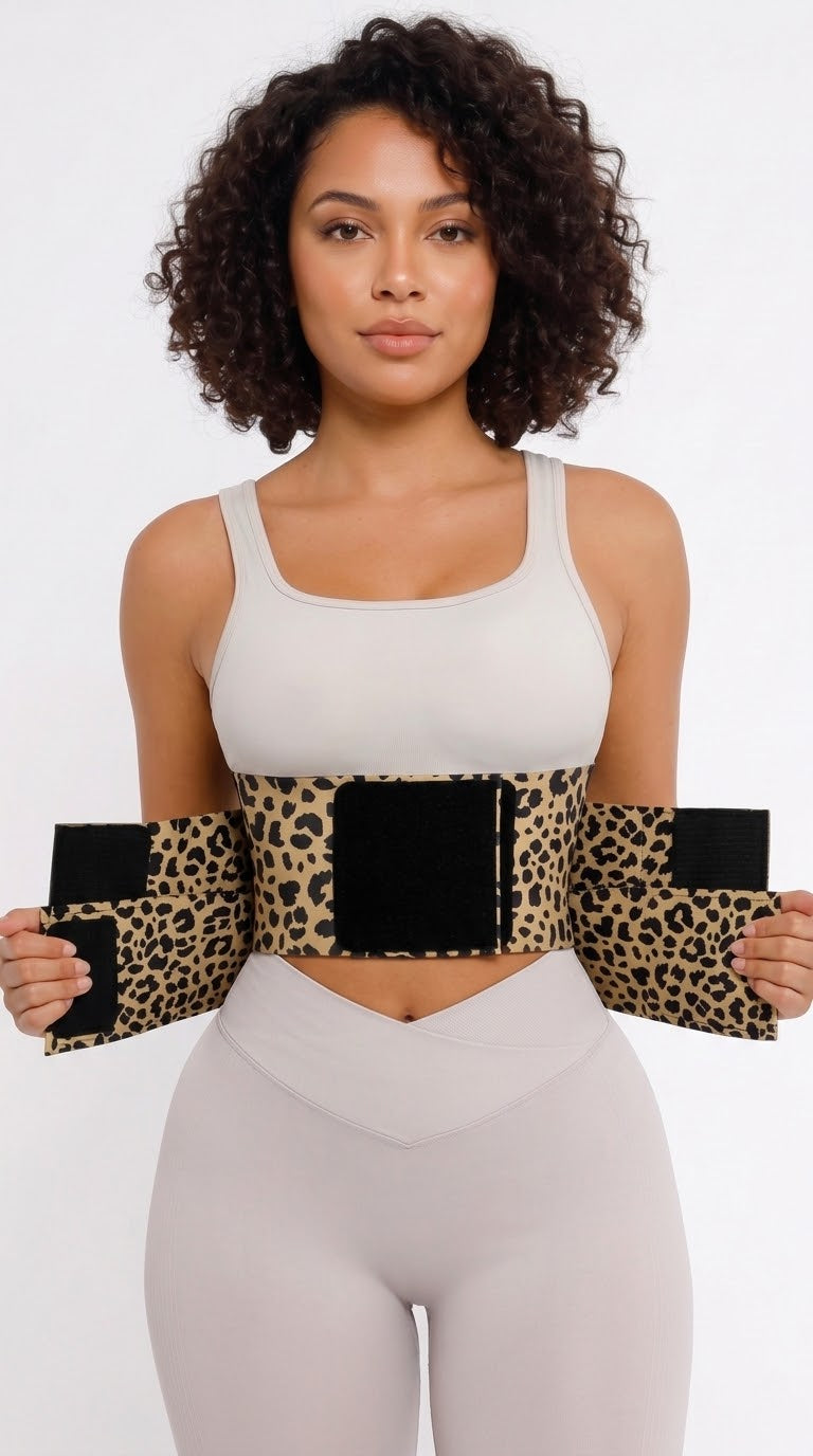 Leopard – Adjustable Tummy Control Waist Trainer